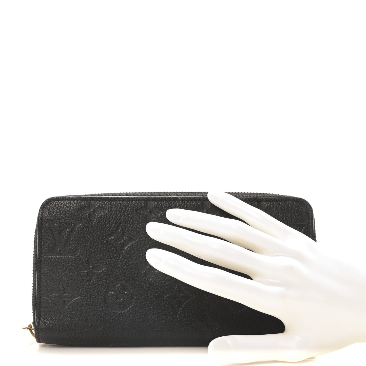 Louis Vuitton Empreinte Zippy Wallet Black