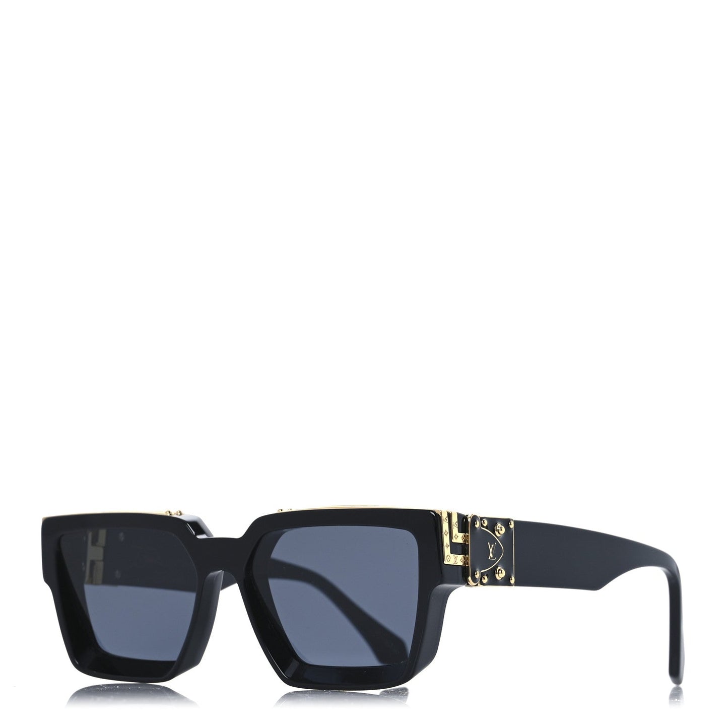 Louis Vuitton Acetate 1.1 Millionaires Sunglasses Z1165W Black