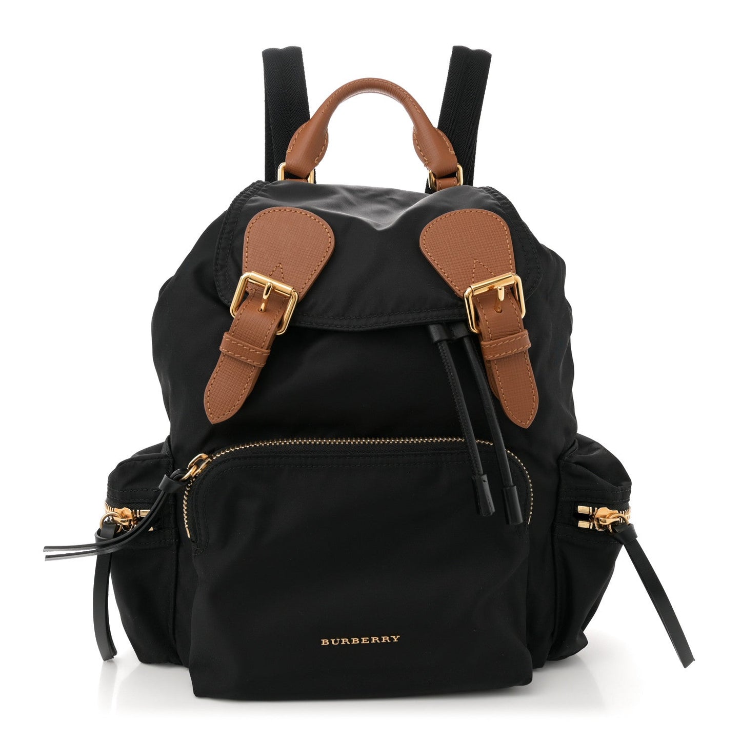 Burberry Nylon Medium Rucksack Backpack Black