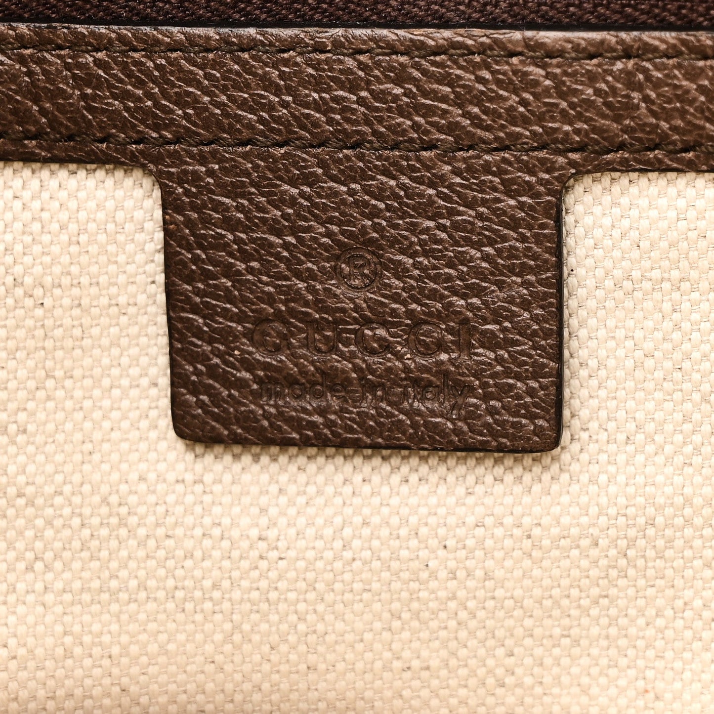 Gucci GG Supreme Monogram Web Small Ophidia Half Moon Hobo Brown