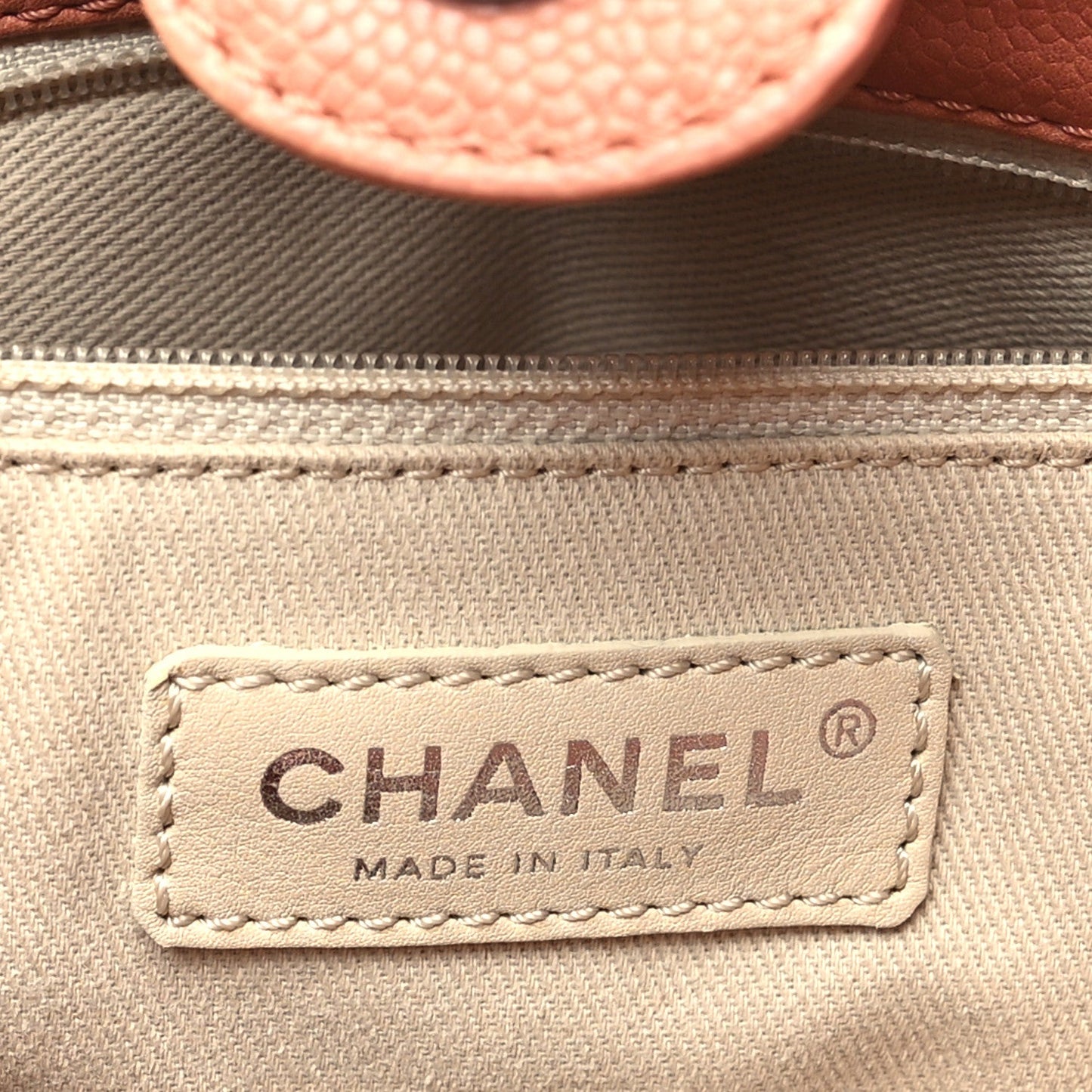 Chanel Caviar Quilted Petit Shopping Tote PST Pink