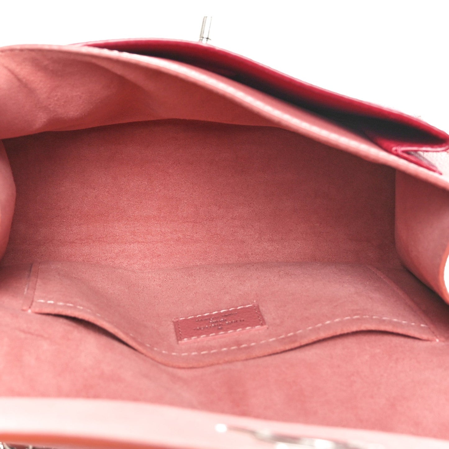 Louis Vuitton Soft Calfskin Mylockme Chain Bag BB Rose Boudoir Lie De Vin