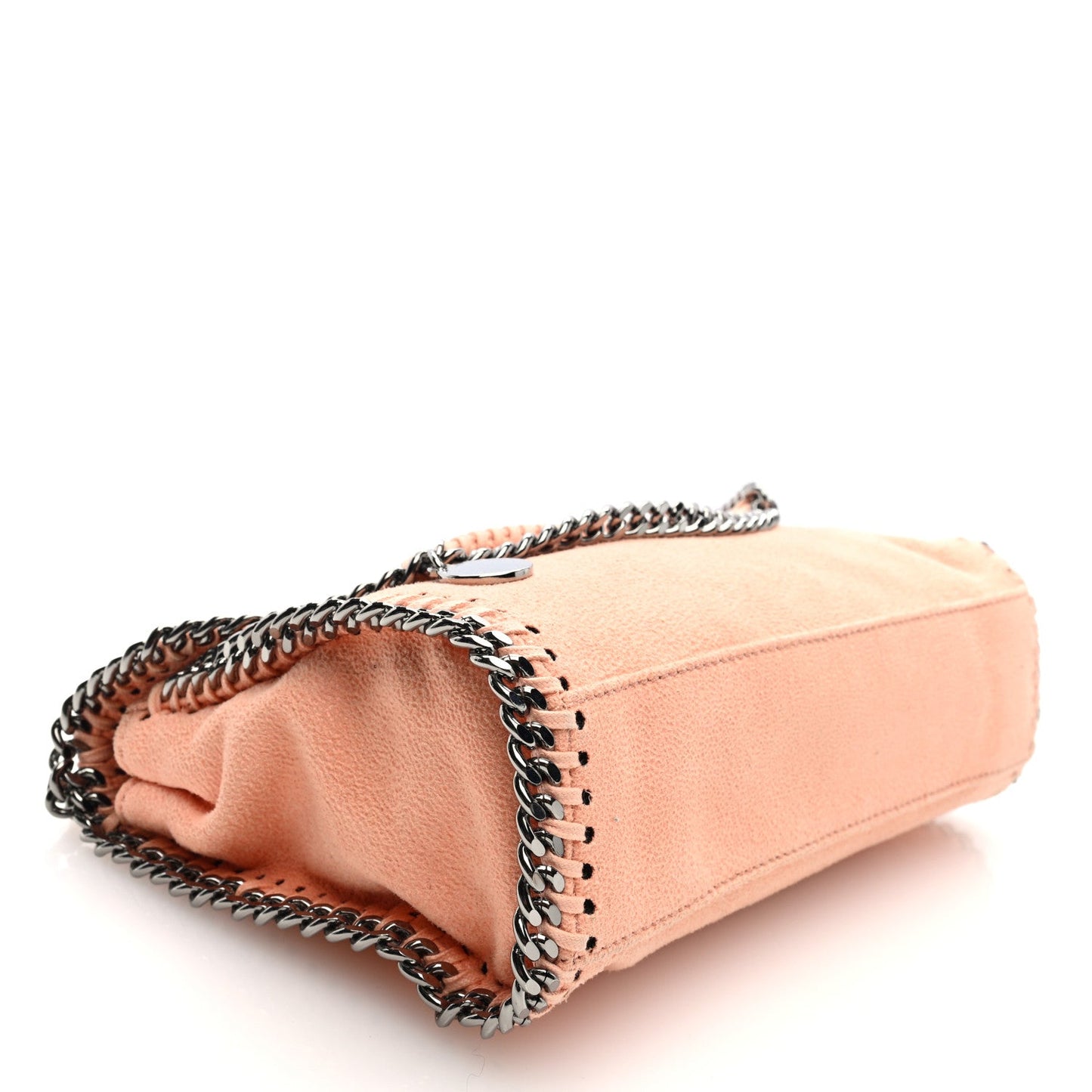 Stella McCartney Shaggy Deer Mini Falabella Crossbody Bag Pink