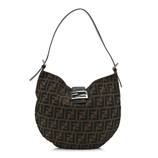 Fendi Zucca Shoulder Bag Tobacco