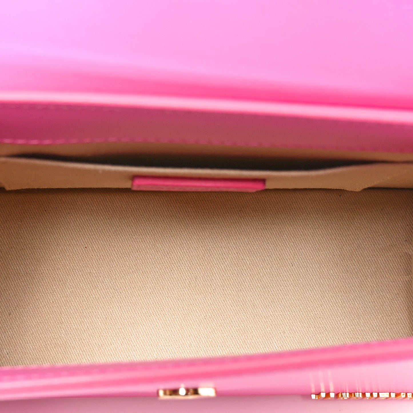 Jacquemus Smooth Calfskin Le Grand Chiquito Neon Pink
