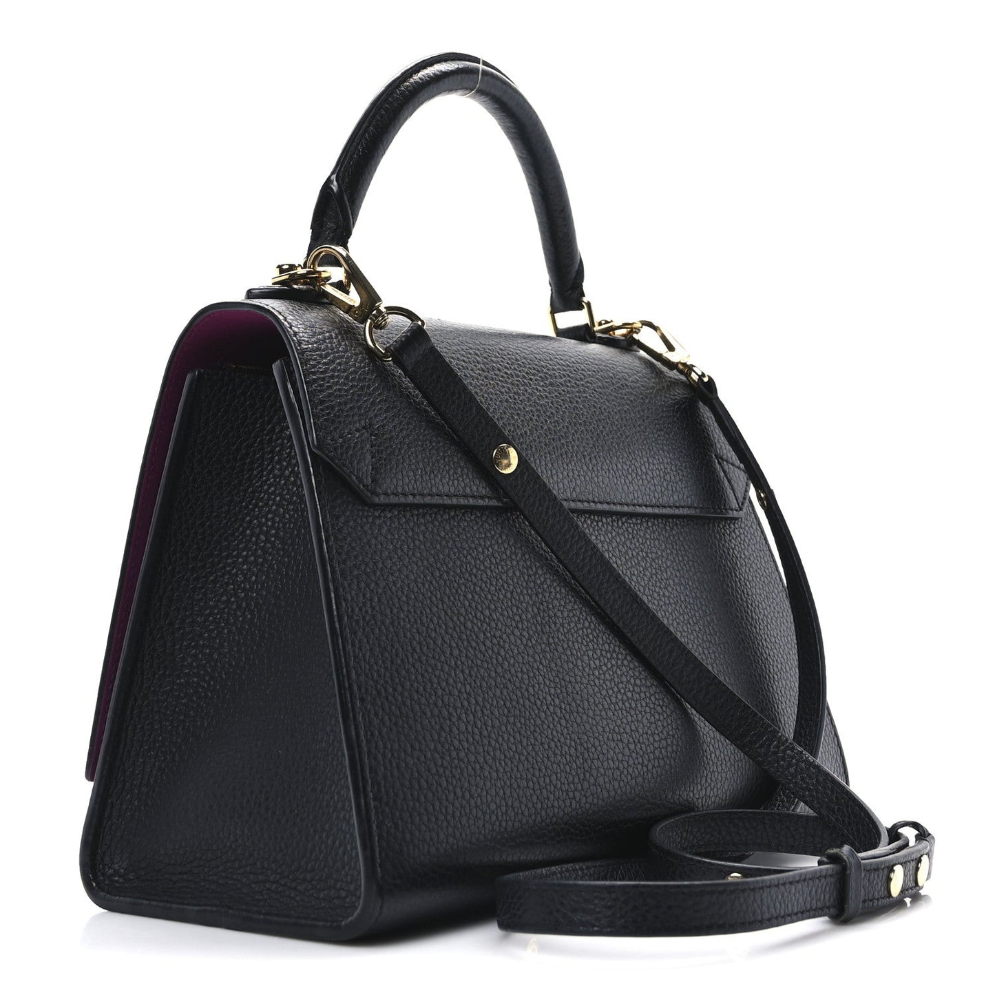 Louis Vuitton Taurillon Twist One Handle MM Black