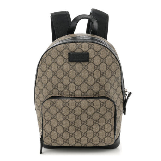 Gucci GG Supreme Monogram Small Eden Day Backpack Black