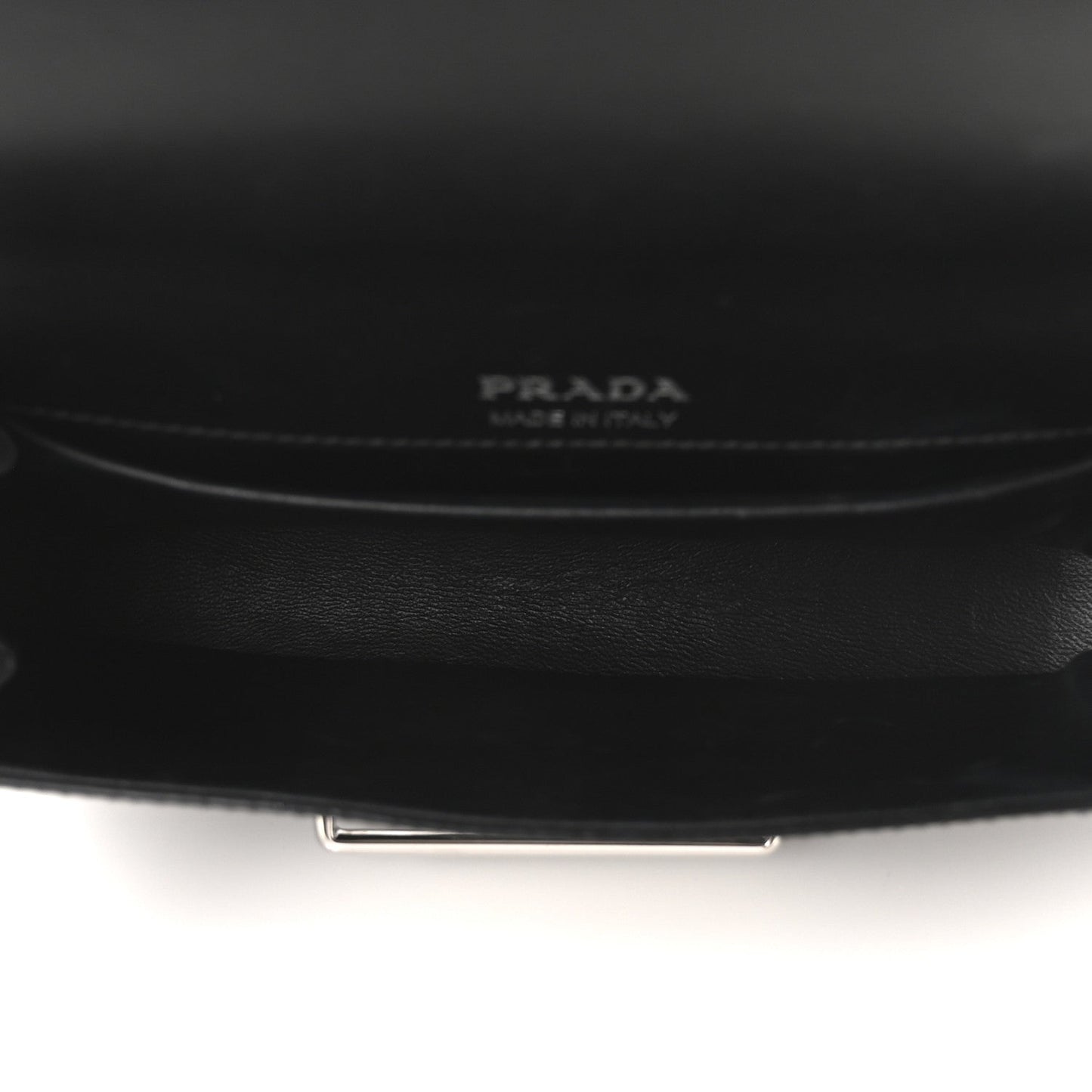 Prada City Calfskin Sidonie Shoulder Bag Black