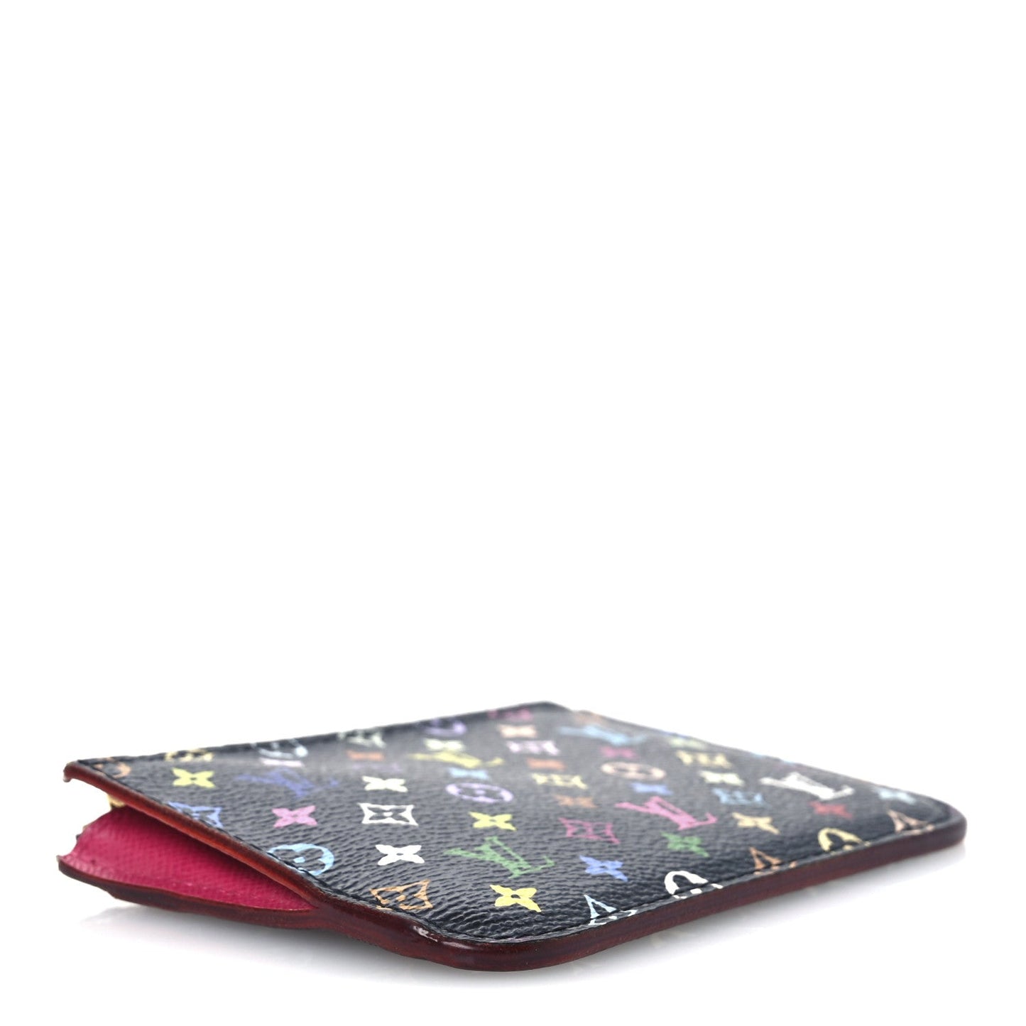 Louis Vuitton Monogram Multicolor Key Pouch Black Grenade