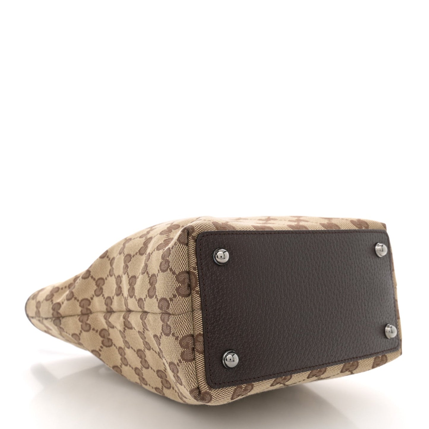 Gucci Monogram Small Eclipse Tote Brown