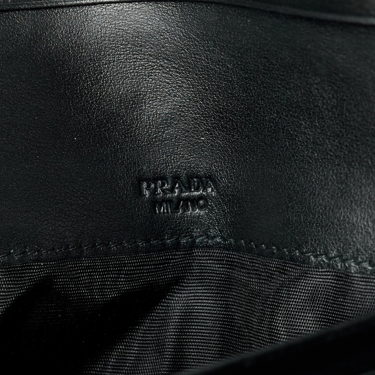Prada Soft Calfskin Quilted Continental Flap Wallet Black