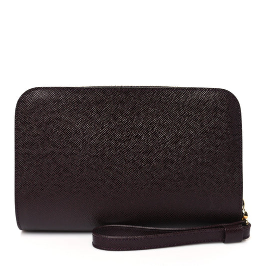 Louis Vuitton Taiga Baikal Pochette Acajou