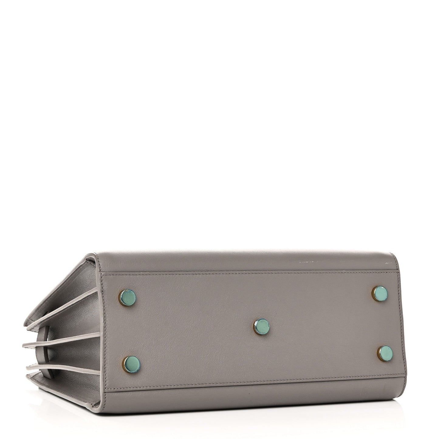Saint Laurent Calfskin Baby Sac De Jour Fog