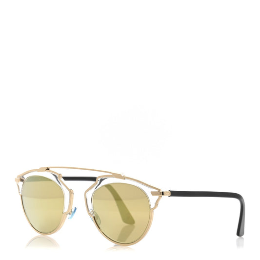 Christian Dior So Real Sunglasses Gold