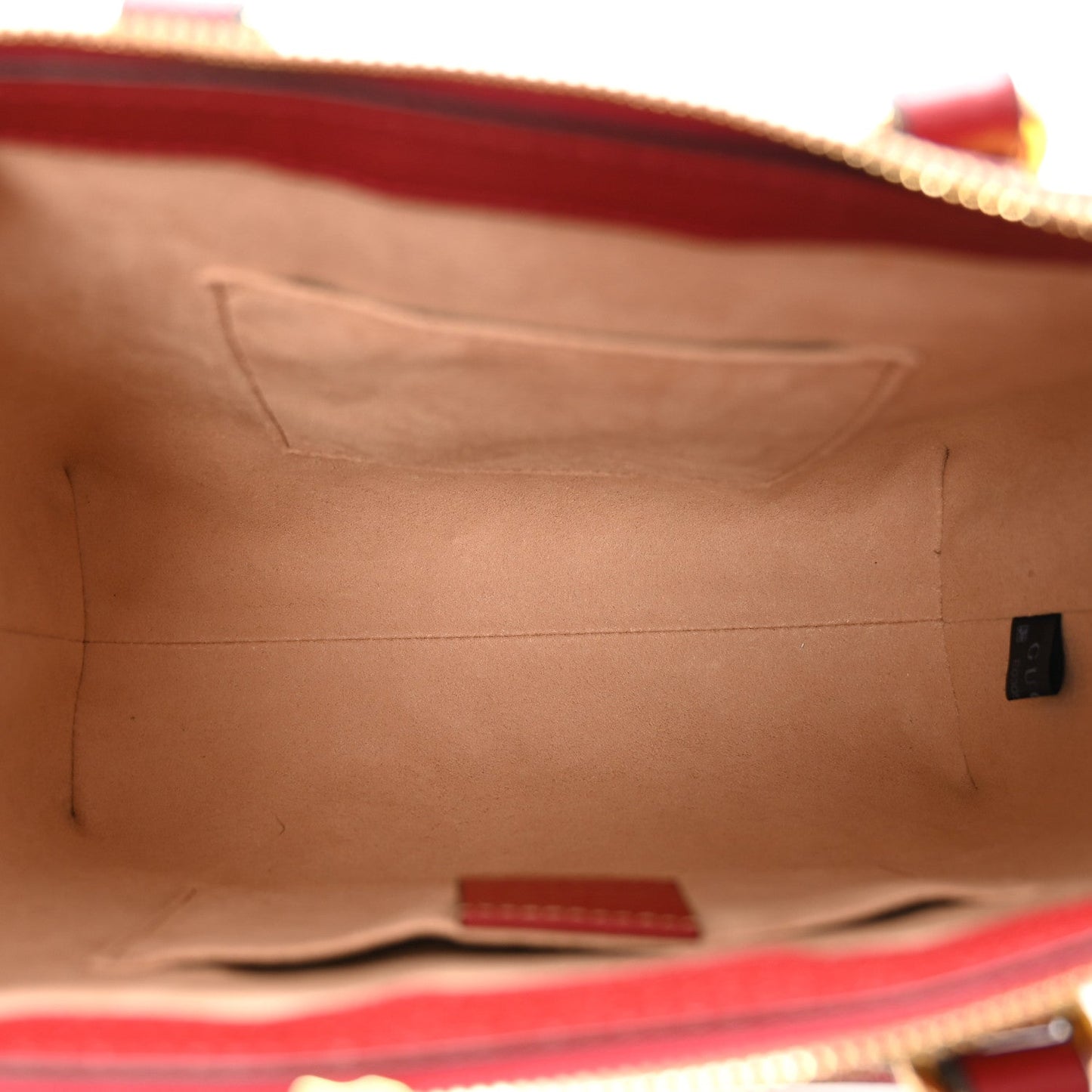 Gucci GG Supreme Monogram Flora Web Small Ophidia Tote Bag Red