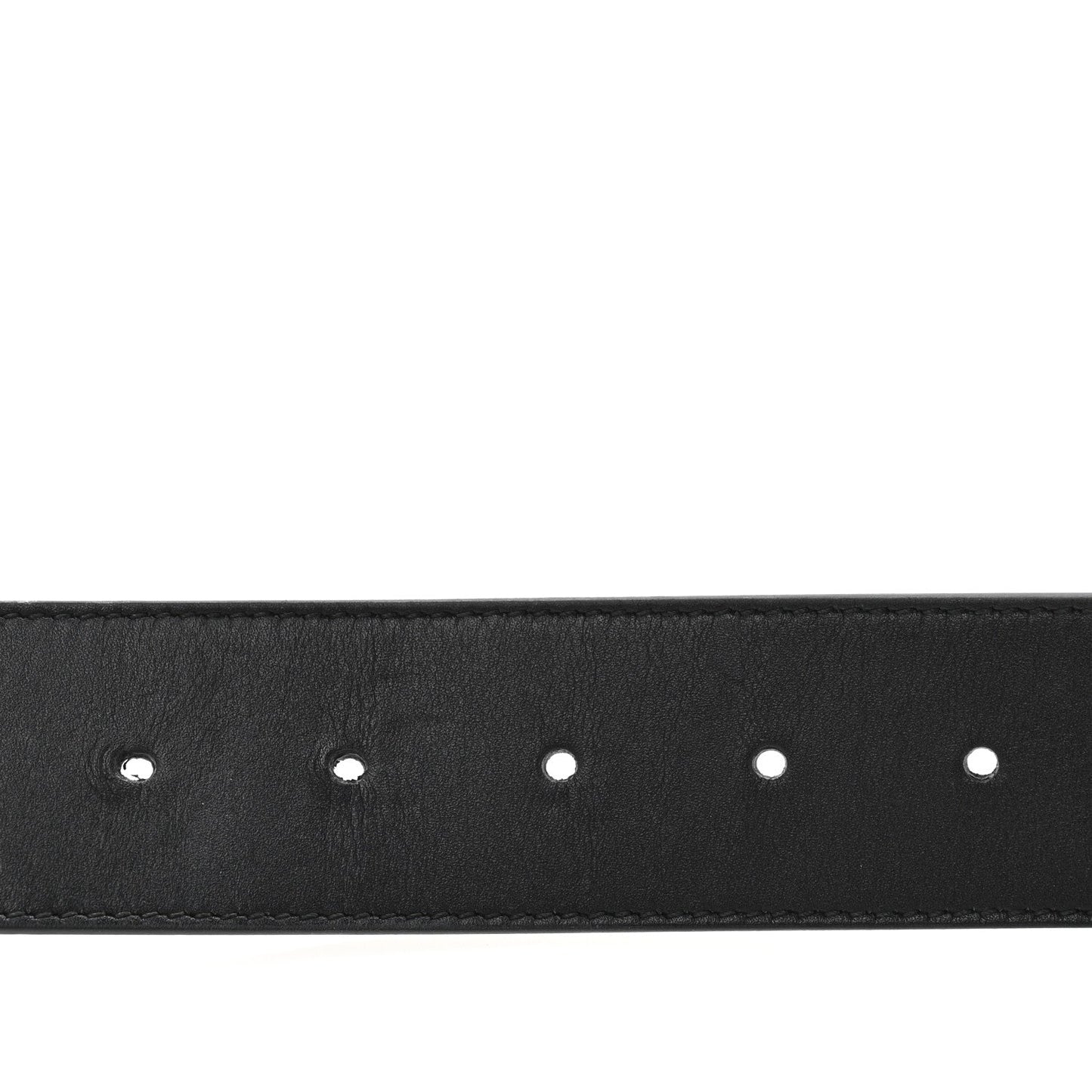 Gucci Calfskin Double G 40mm Belt 80 32 Black