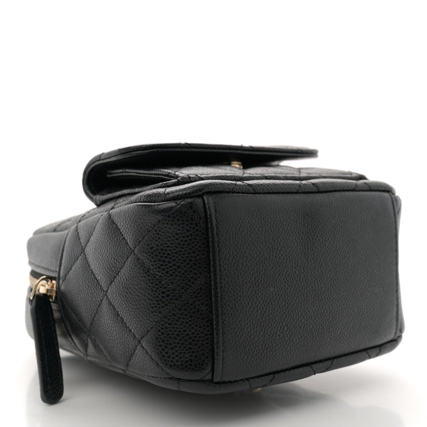 Chanel Caviar Quilted CC Mini Classic Backpack Black