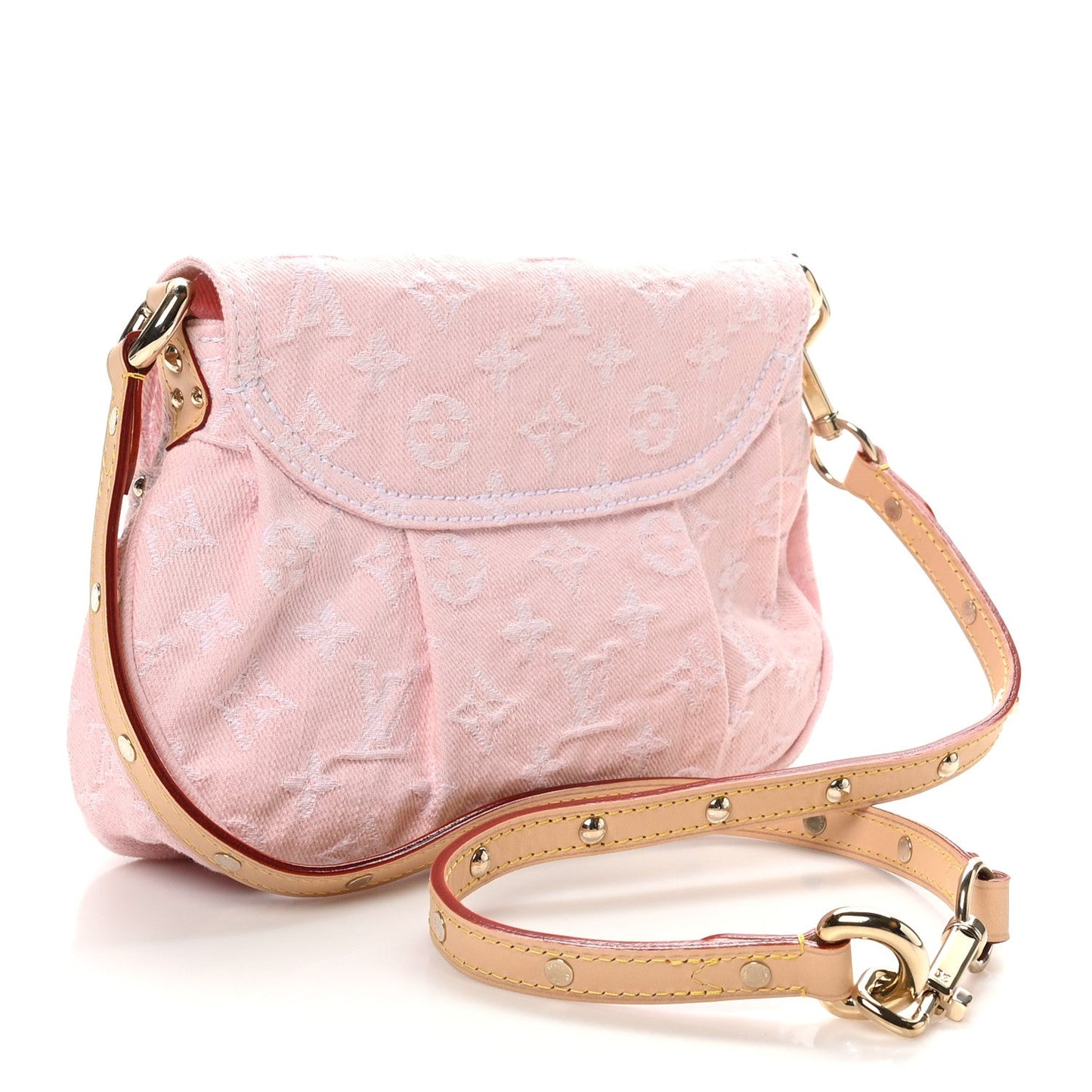 Louis Vuitton Monogram Denim Sunset Washed Pink