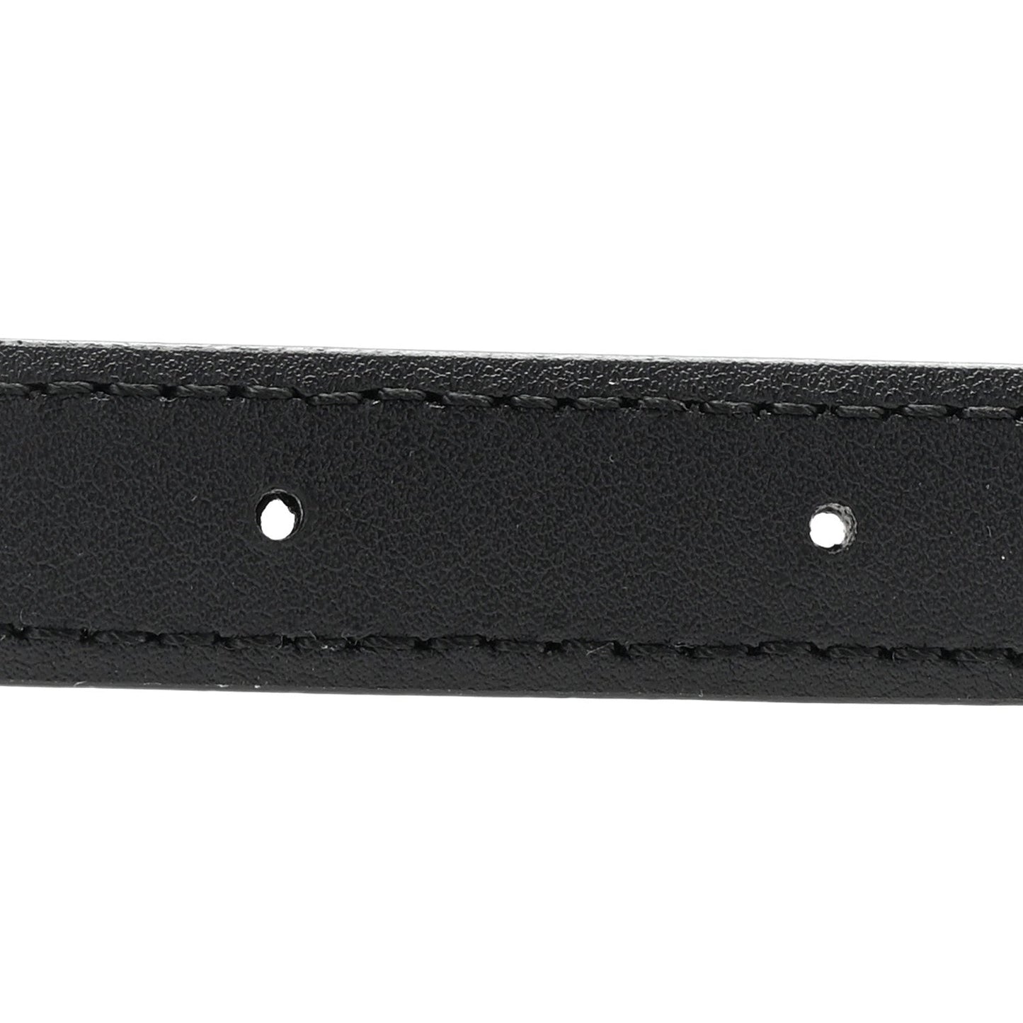 Gucci Efesto Leather Womens Horsebit 15/23mm Belt 105 42 Black