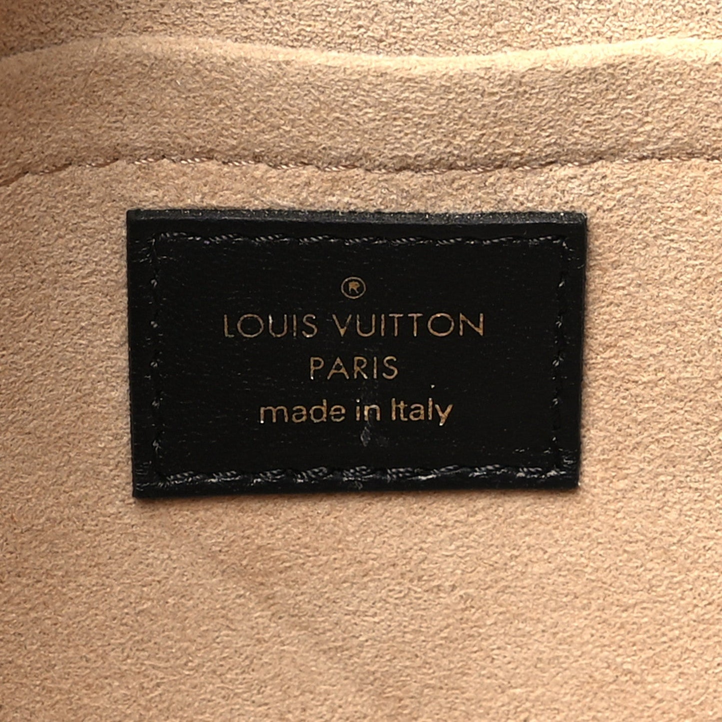 Louis Vuitton Lambskin Damier Quilt Troca PM Black
