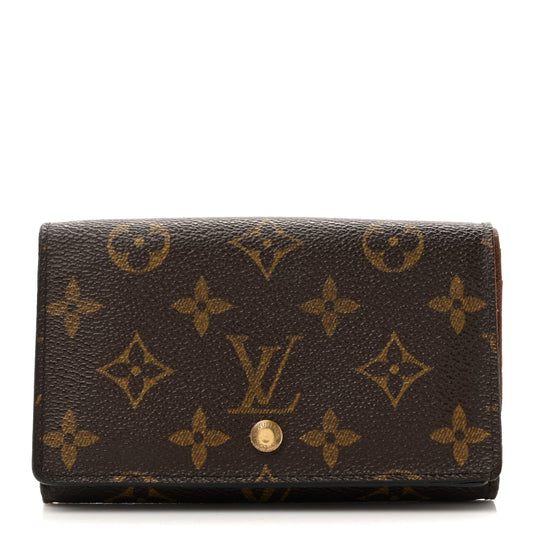 Louis Vuitton Monogram Porte-Monnaie Tresor Wallet