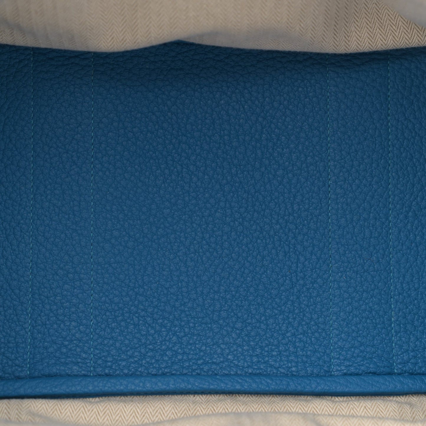 Hermes Negonda Garden Party Tote 36 MM Bleu Hydra