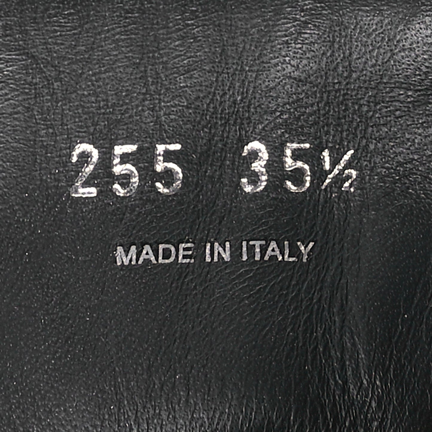 Prada Spazzolato Rois Re-Nylon Metal Triangle Logo Monolith Pouch Pocket 55mm Boots 35.5 Black