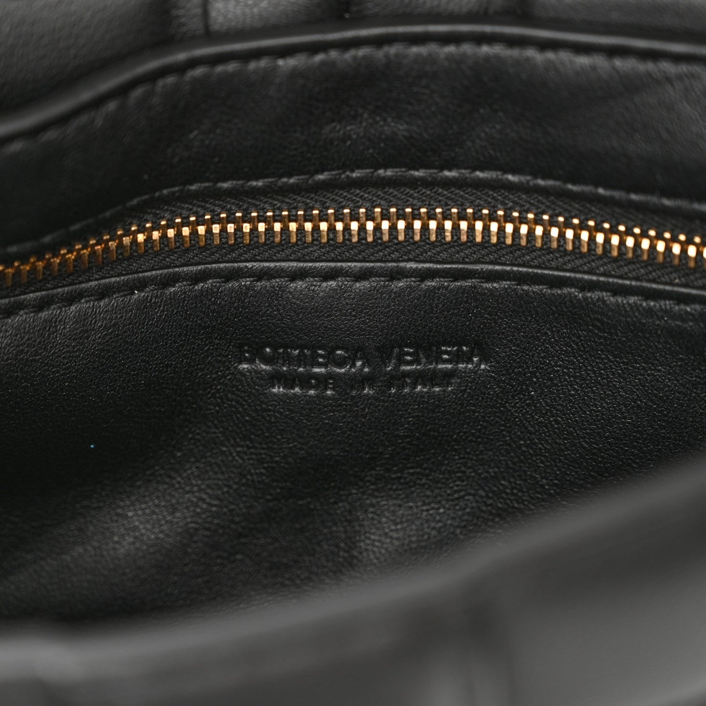 Bottega Veneta Nappa Maxi Intreccio Small Padded Cassette Crossbody Bag Black