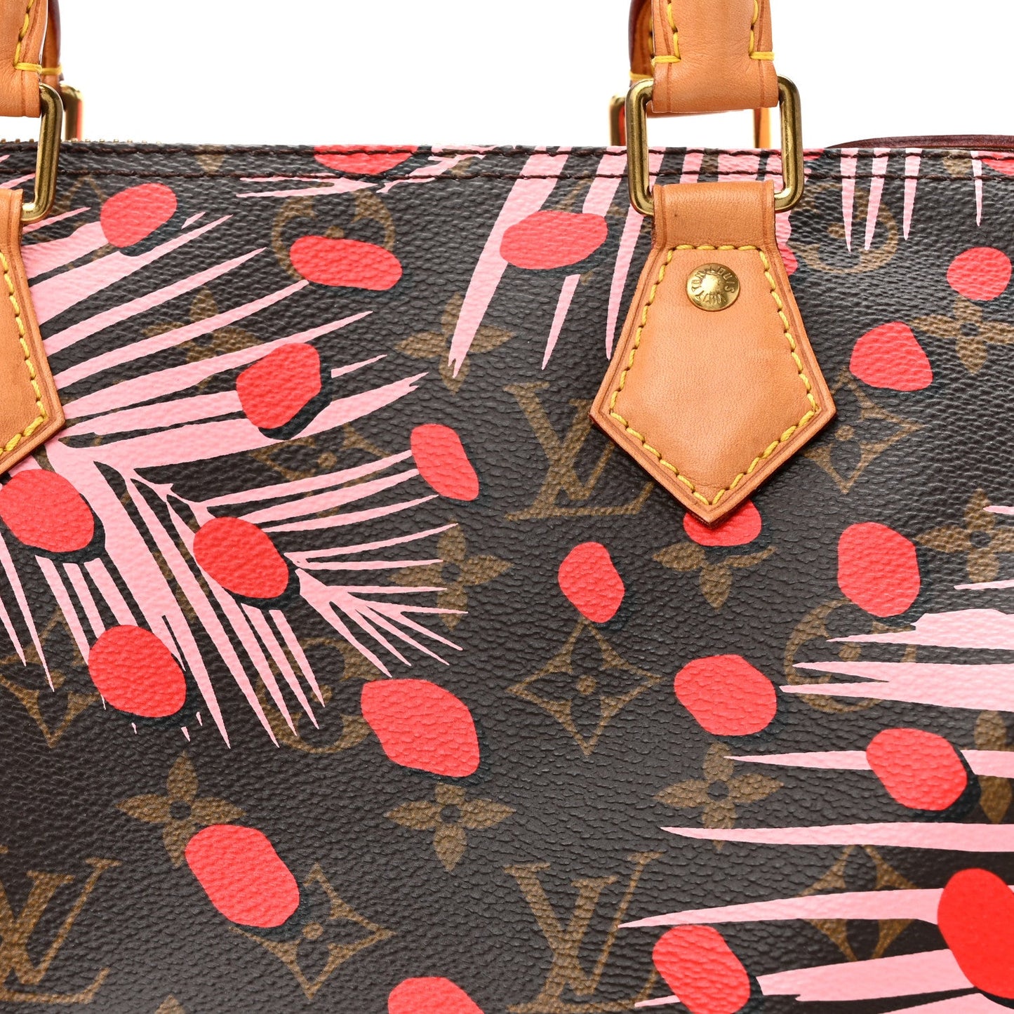Louis Vuitton Monogram Jungle Dots Speedy 30 Sugar Pink Poppy