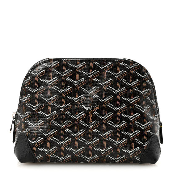 Goyard Goyardine Vendome Toiletry Pouch Black