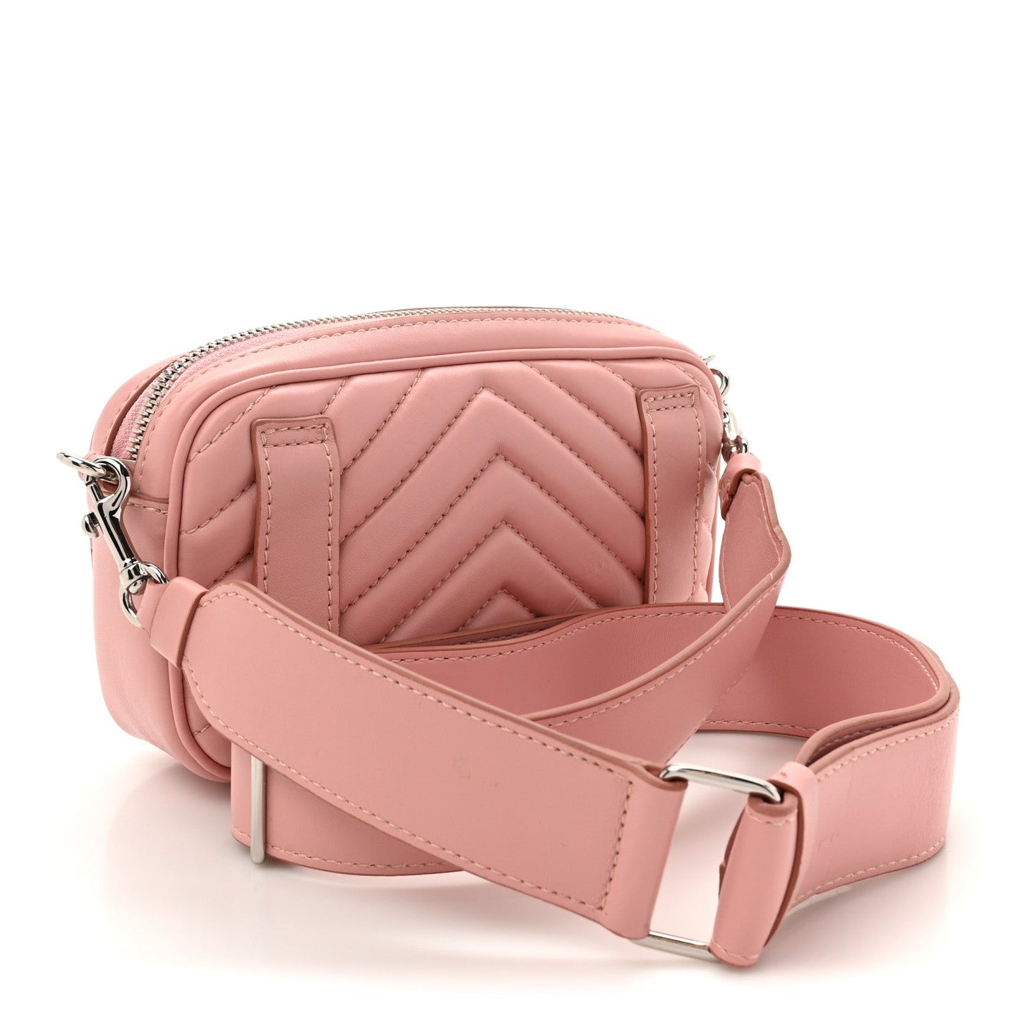 Stella McCartney Eco Alter Nappa Star Patch Belt Bag Pink