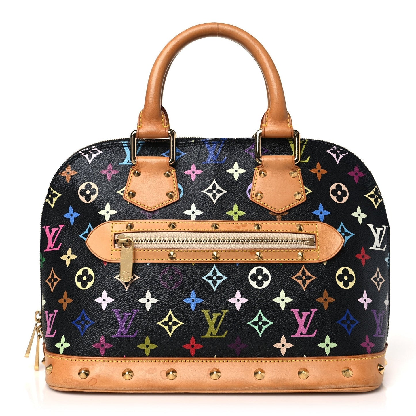 Louis Vuitton Monogram Multicolor Alma Black