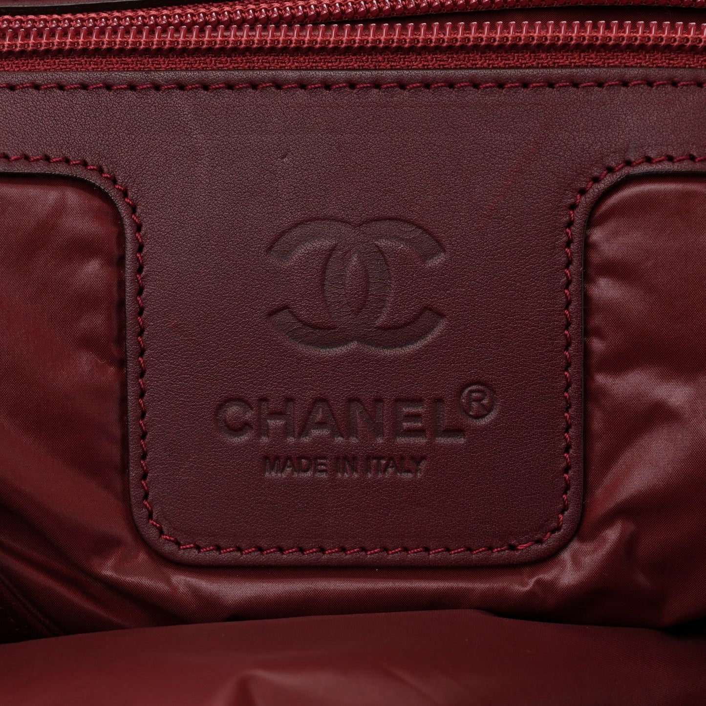 Chanel Nylon Quilted Coco Cocoon Bowler Green