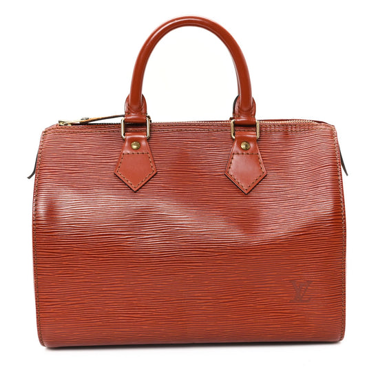 Louis Vuitton Epi Speedy 25 Kenyan Kenyan Fawn