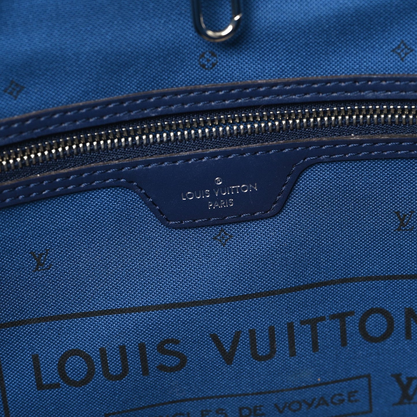Louis Vuitton Monogram Escale Neverfull MM Blue