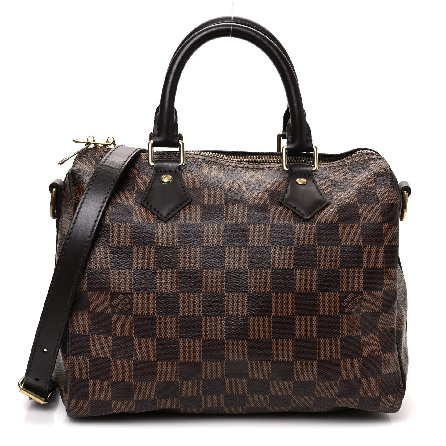 Louis Vuitton Damier Ebene Speedy Bandouliere 25