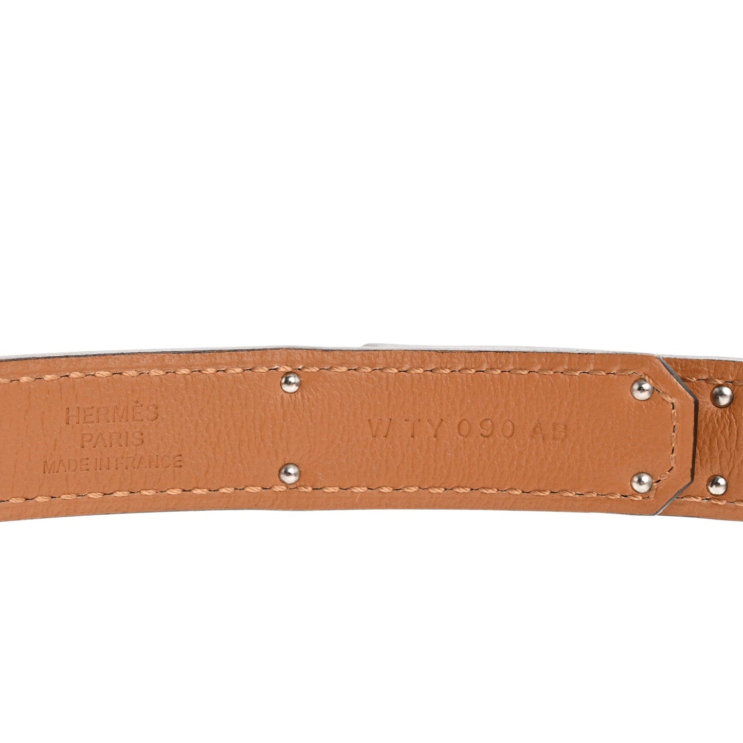 Hermes Epsom Kelly Pocket Belt Gold