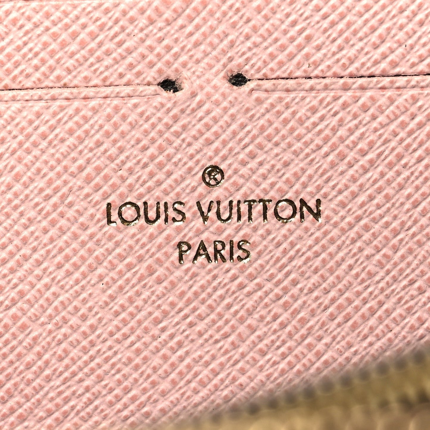 Louis Vuitton Monogram Clemence Wallet Rose Ballerine