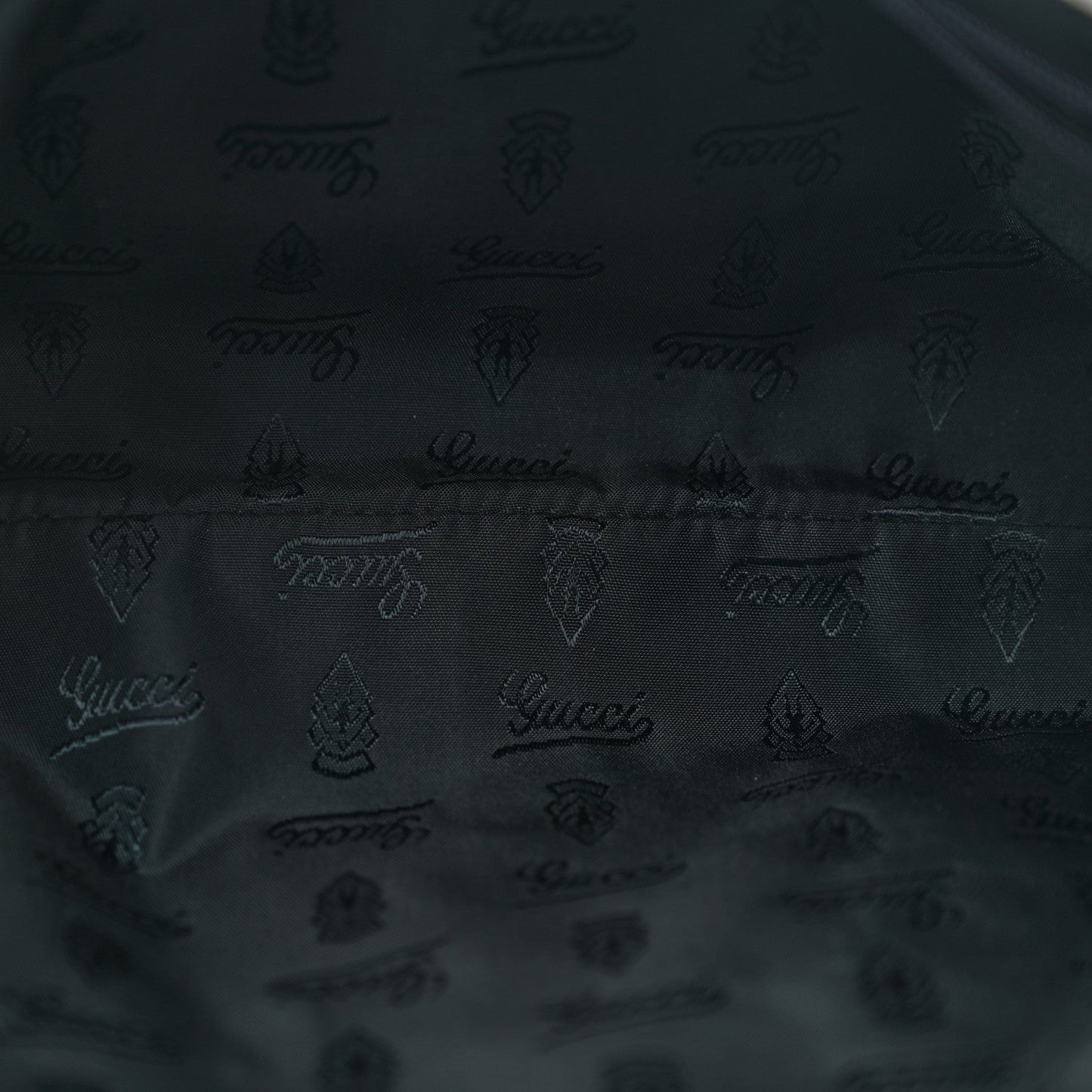 Gucci Monogram Reins Tote Navy