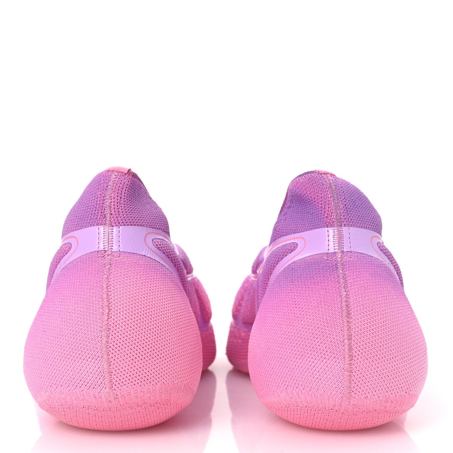 Givenchy Knit Womens TK-360 Plus Slip On Sneakers 40 Purple Pink