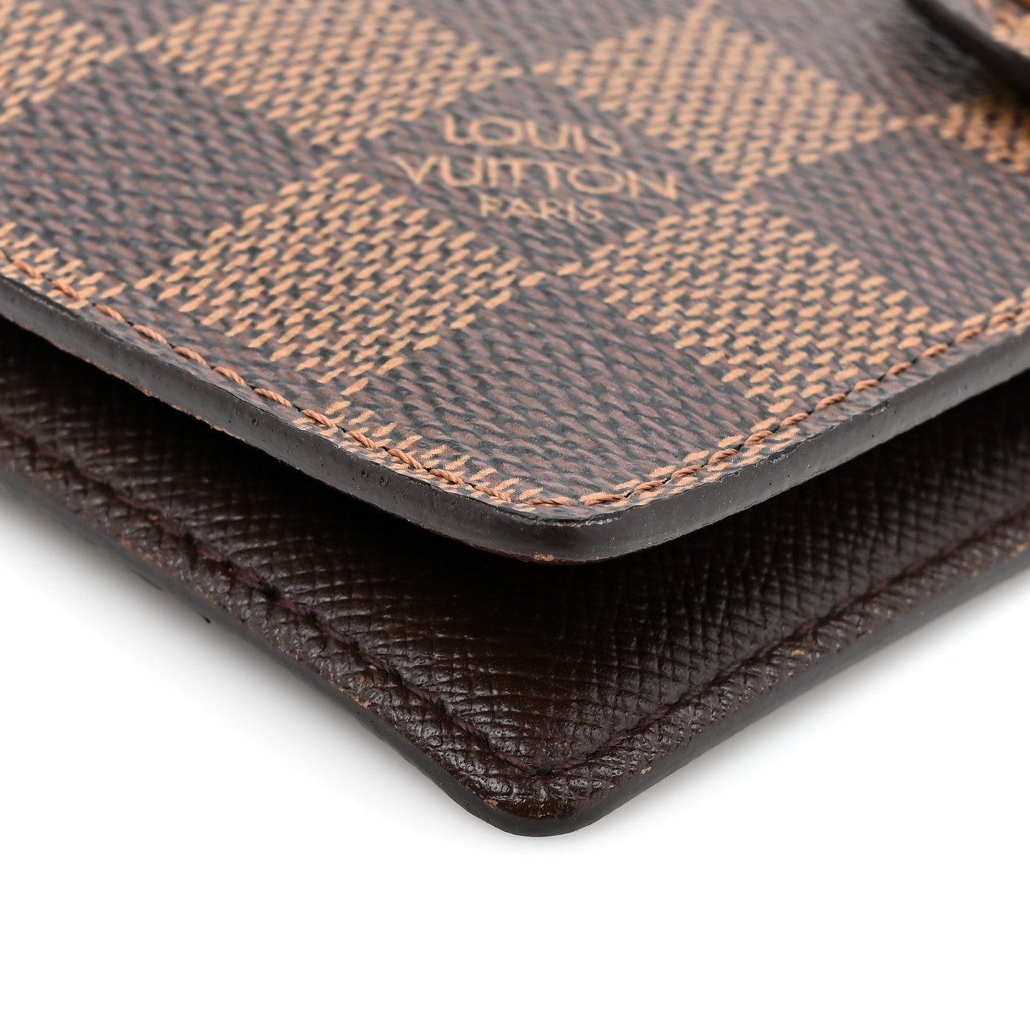 Louis Vuitton Damier Ebene Small Ring Agenda Cover