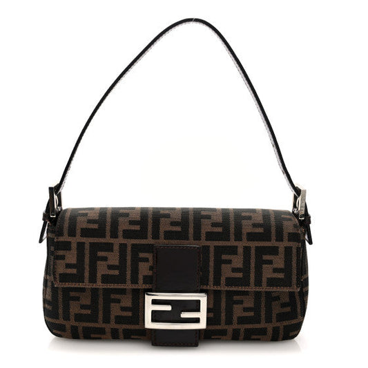 Fendi Zucca Baguette Tobacco Brown