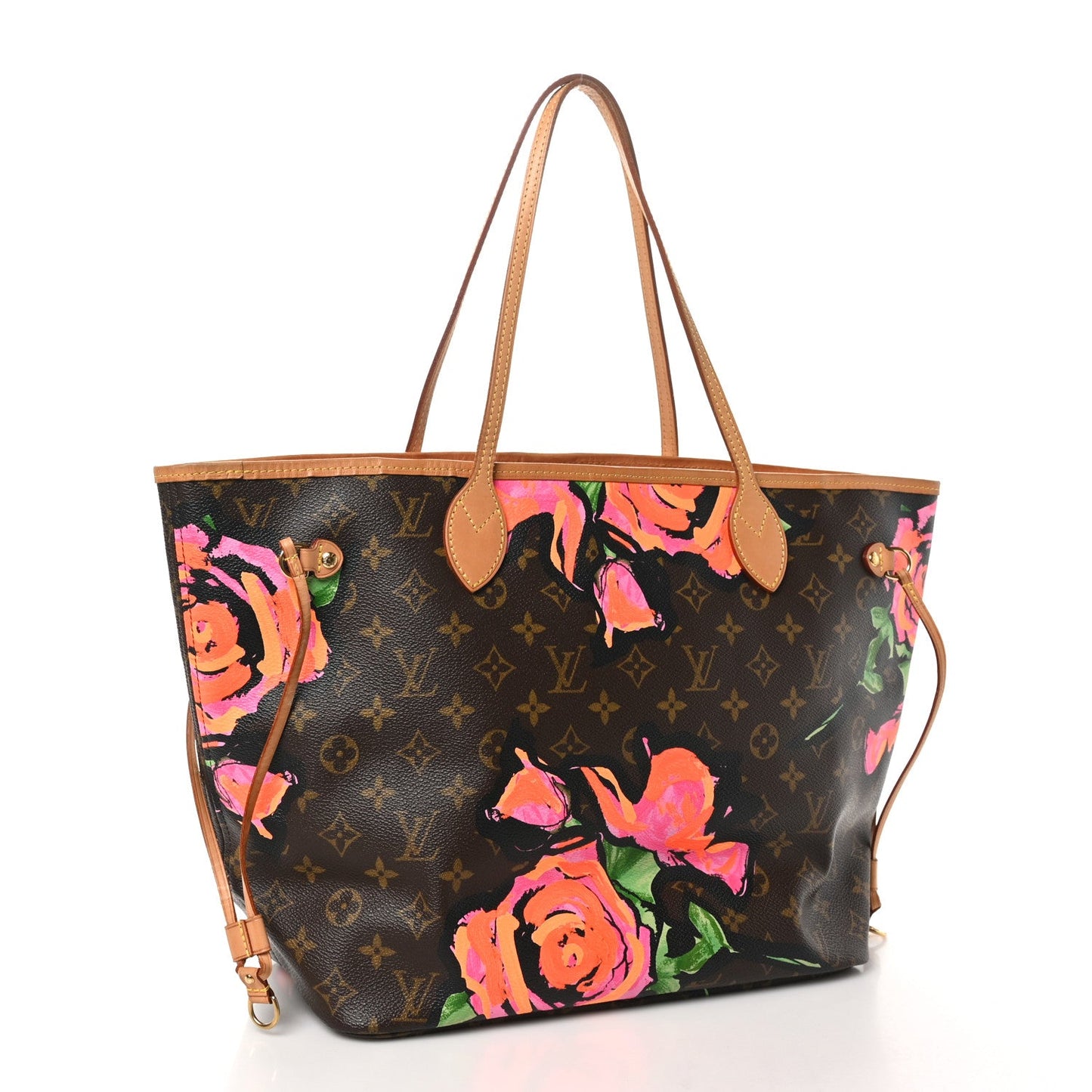 Louis Vuitton Monogram Roses Neverfull MM
