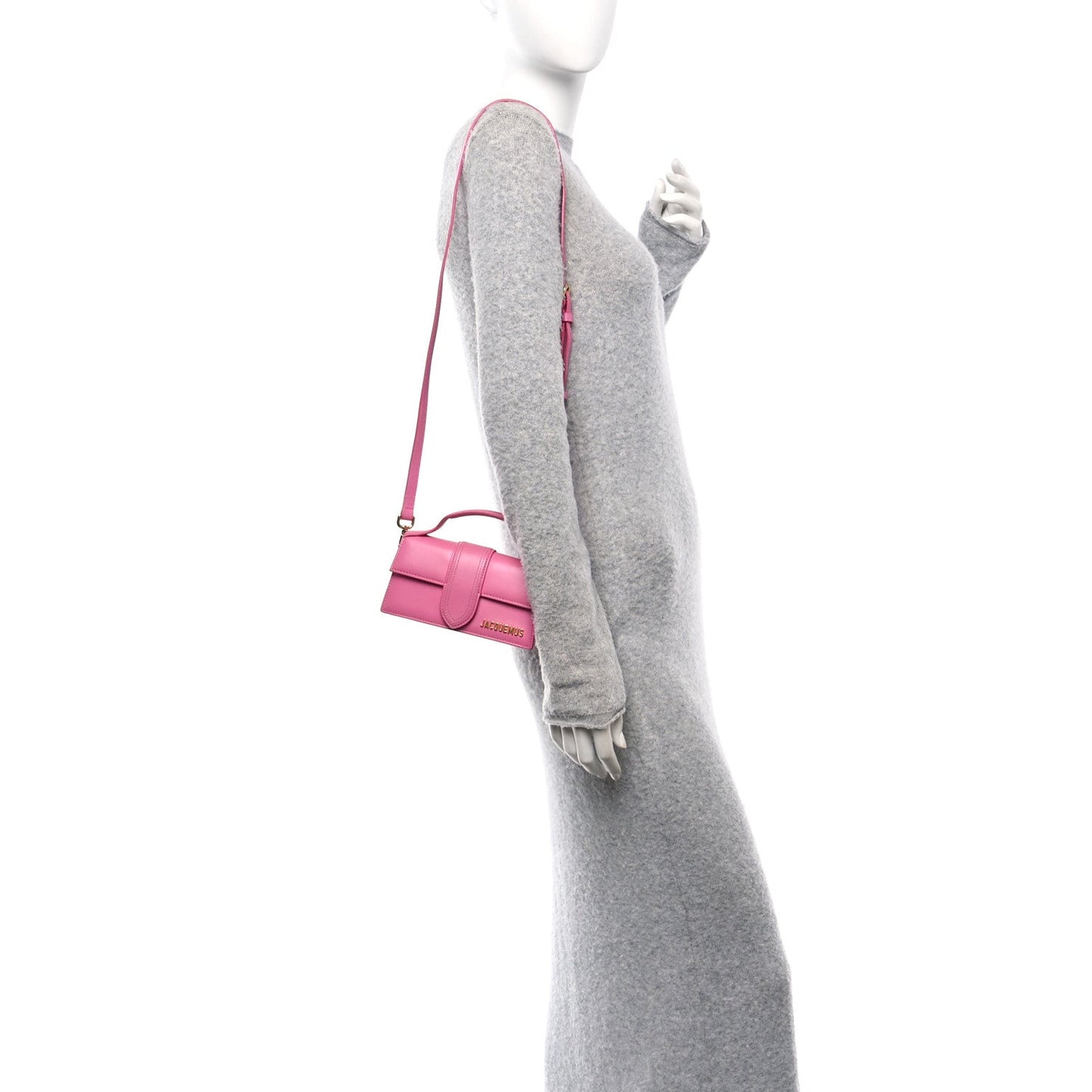 Jacquemus Smooth Calfskin Le Bambino Pink