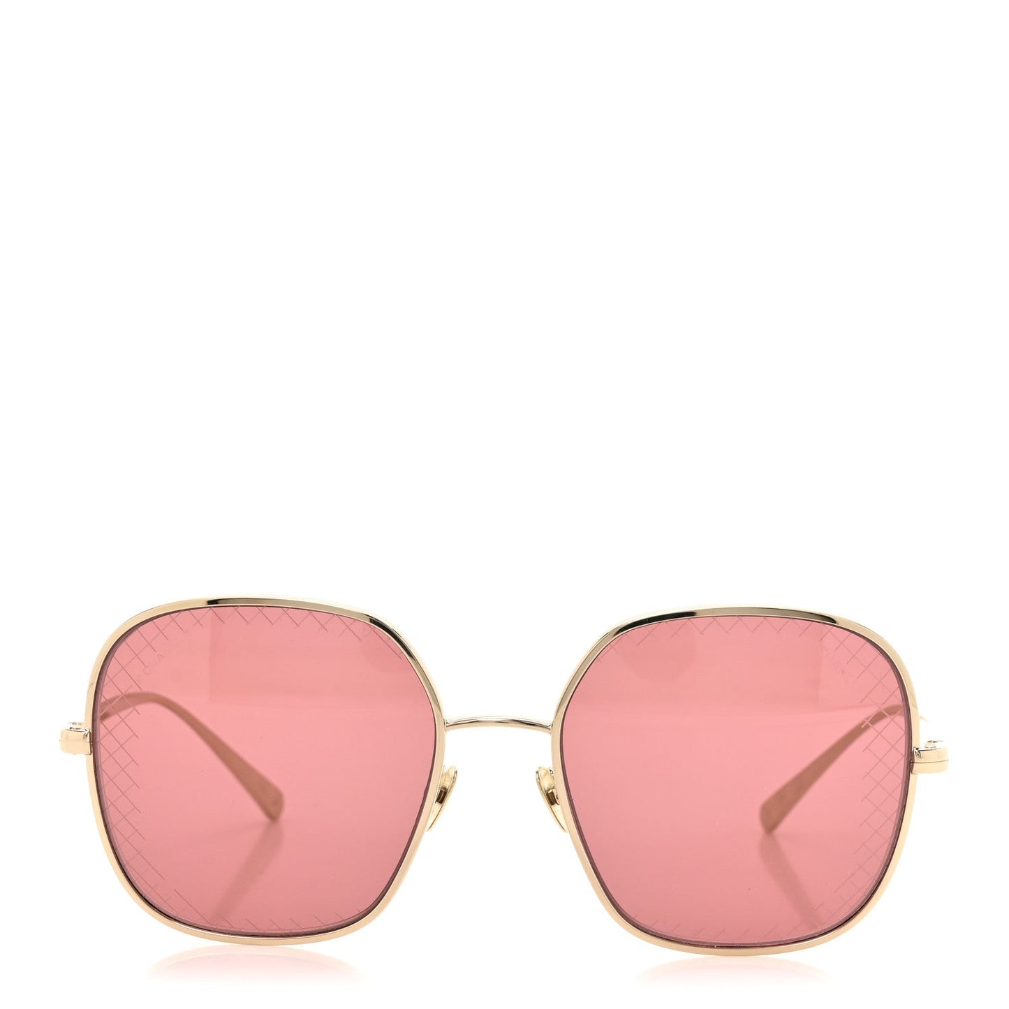 Chanel Square Sunglasses 4252 Gold