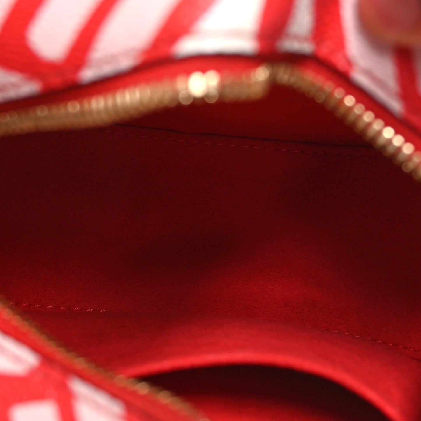 Louis Vuitton Monogram Giant Crafty Boite Chapeau Souple PM Rouge Rose Creme