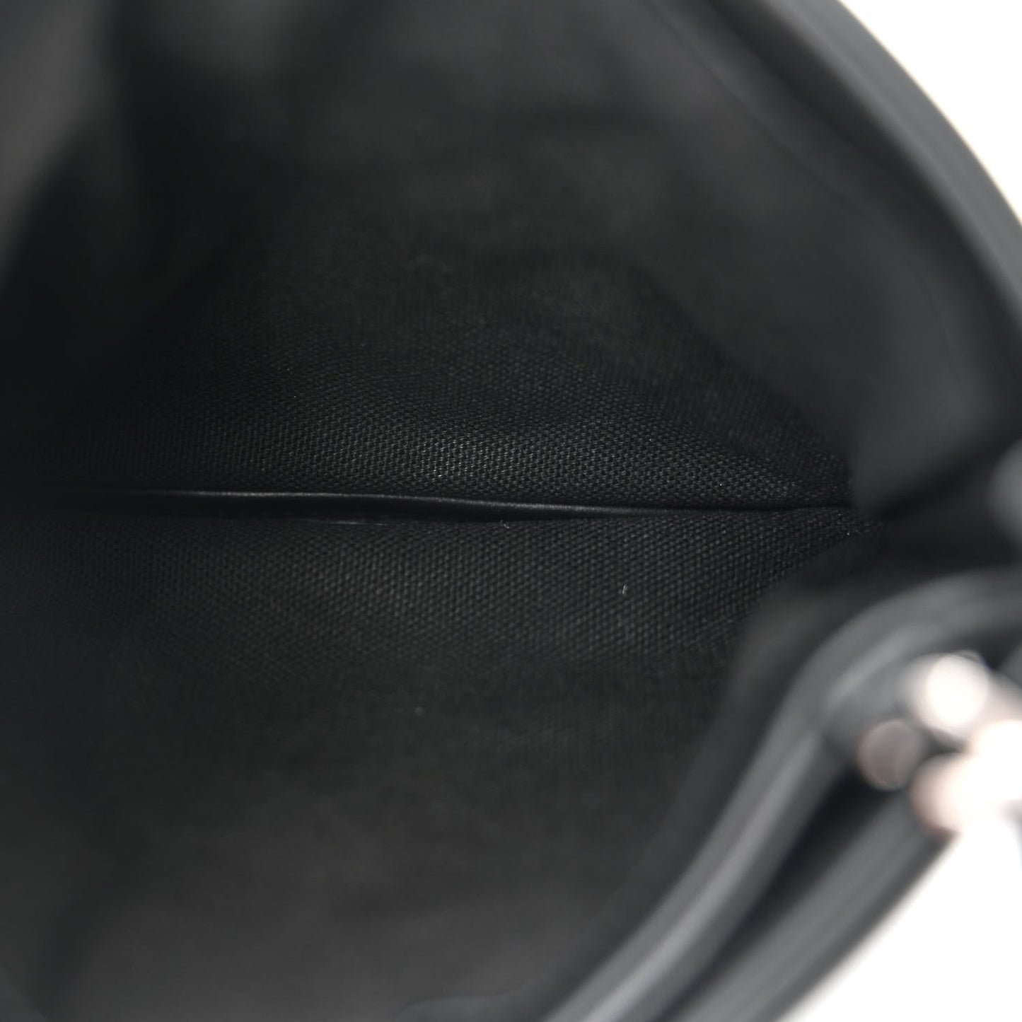 Chanel Lambskin Quilted Crossbody Bag Black