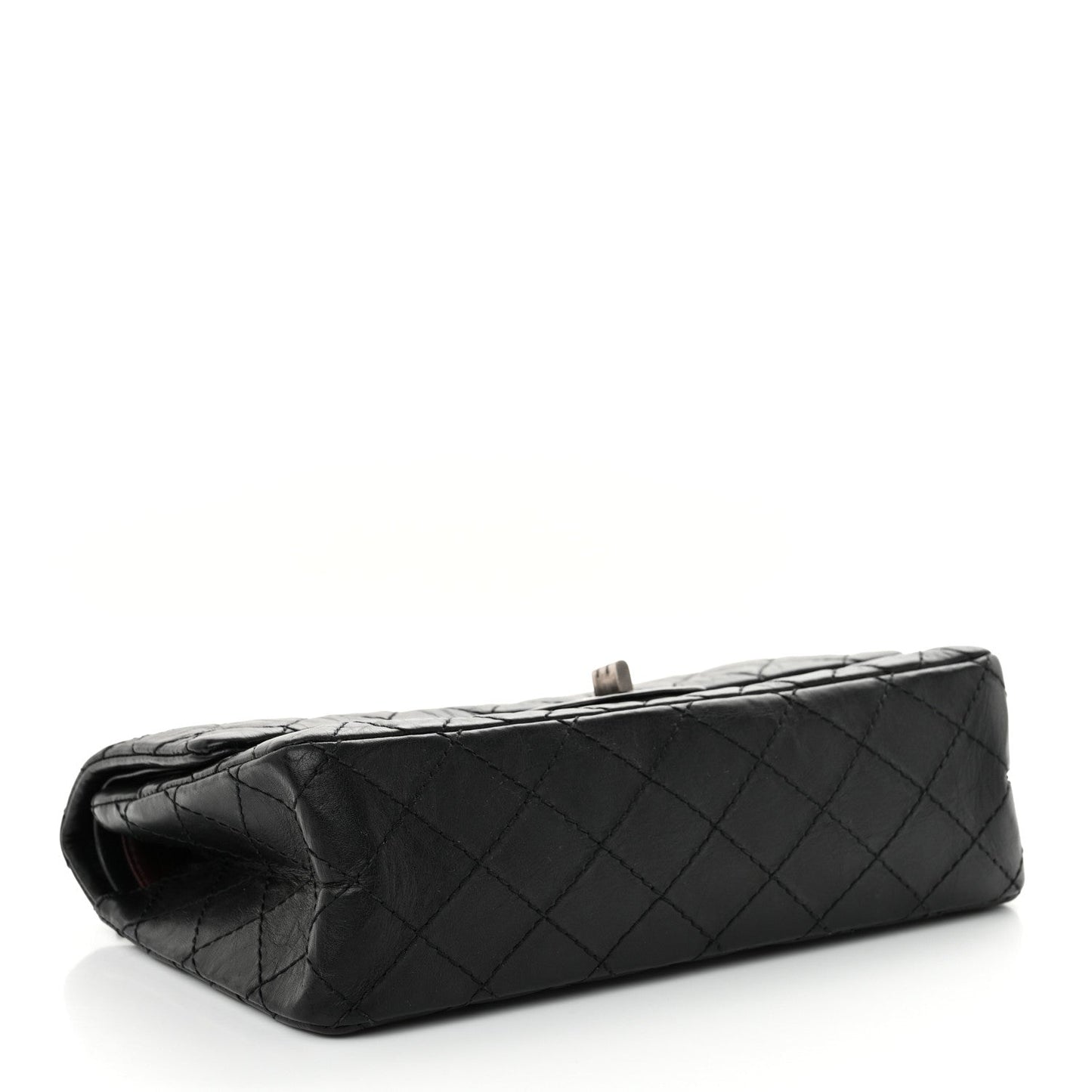 Chanel Aged Calfskin Quilted 2.55 Reissue 225 Flap Black
