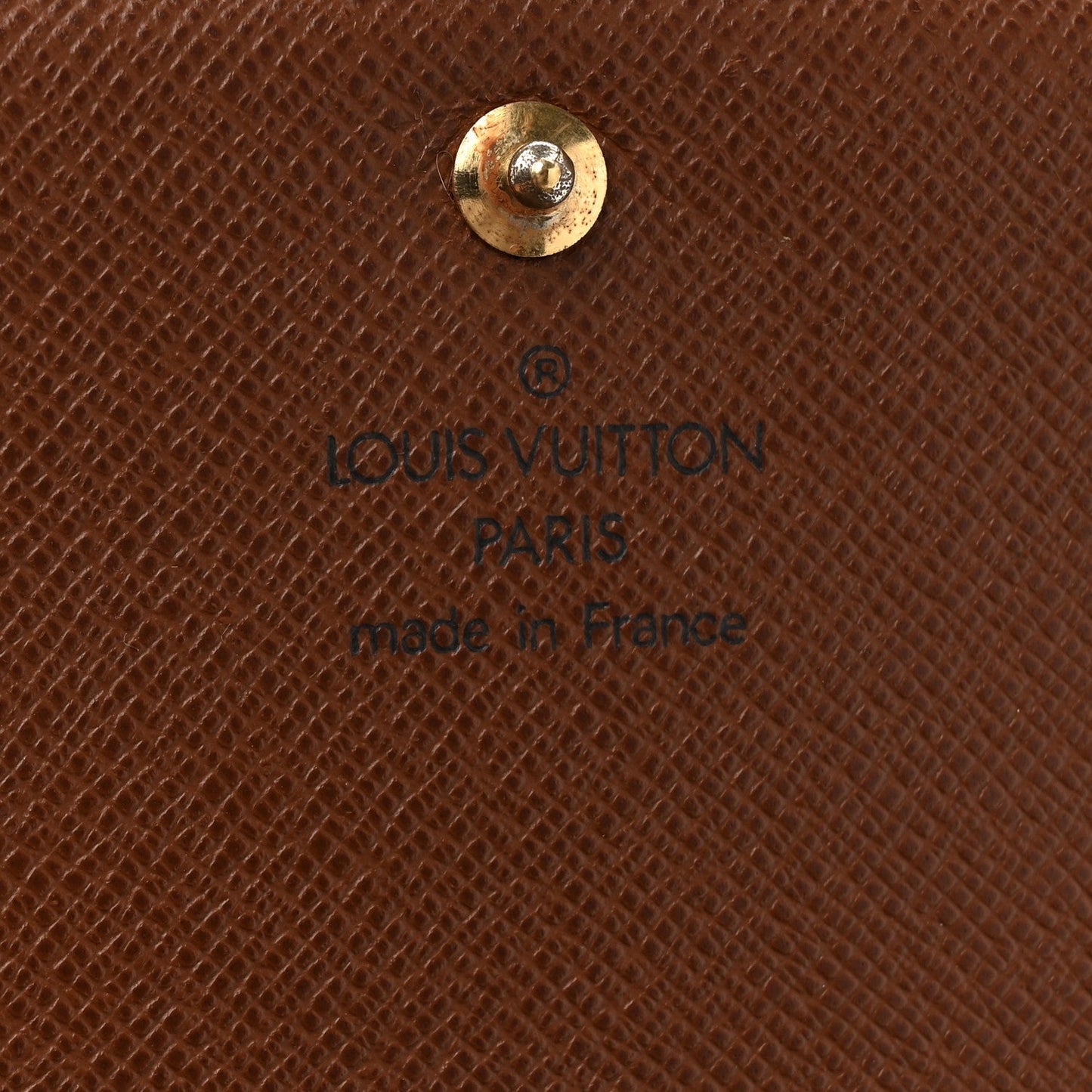 Louis Vuitton Monogram Porte-Monnaie Tresor Wallet