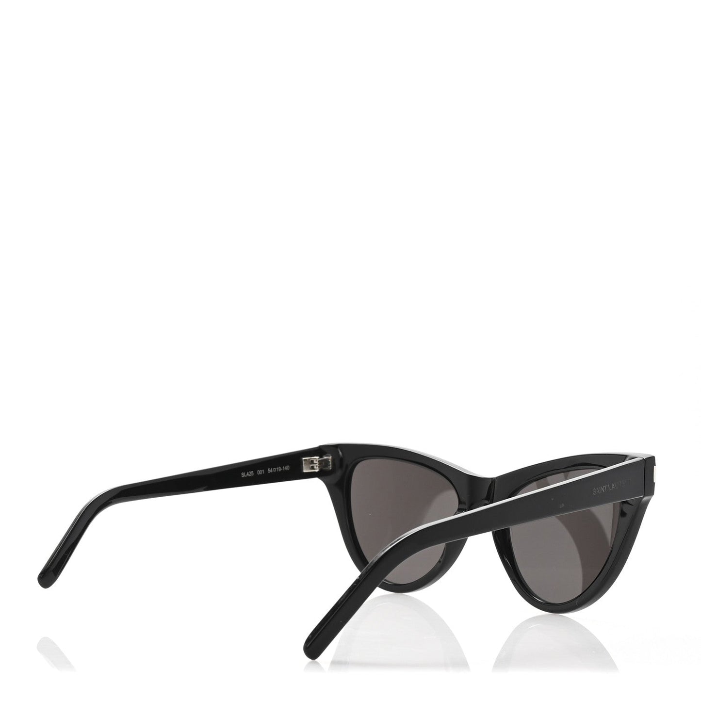 Saint Laurent Acetate Cat 3 Cat Eye Sunglasses SL425 Black